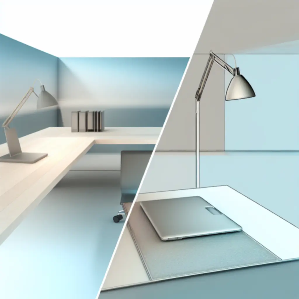 Minimalistische werkplek met premium bureau-accessoires uit de Deskavio shop