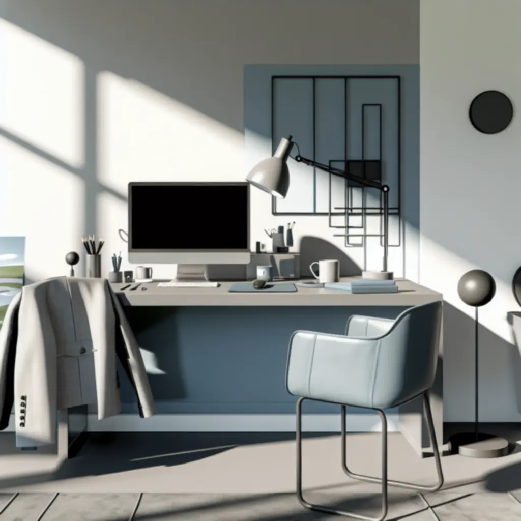 Minimalistische werkplek met een opgeruimde Deskavio desk setup